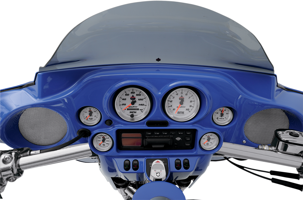 KLOCK WERKS Front Speaker Grilles - Speaker Grilles / Front / '99-'13 FLHT/FLHX 4405-0097