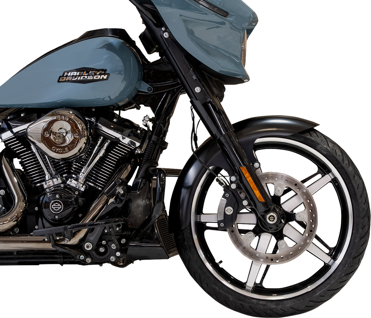 KLOCK WERKS Tire Hugger Front Fender for Dresser