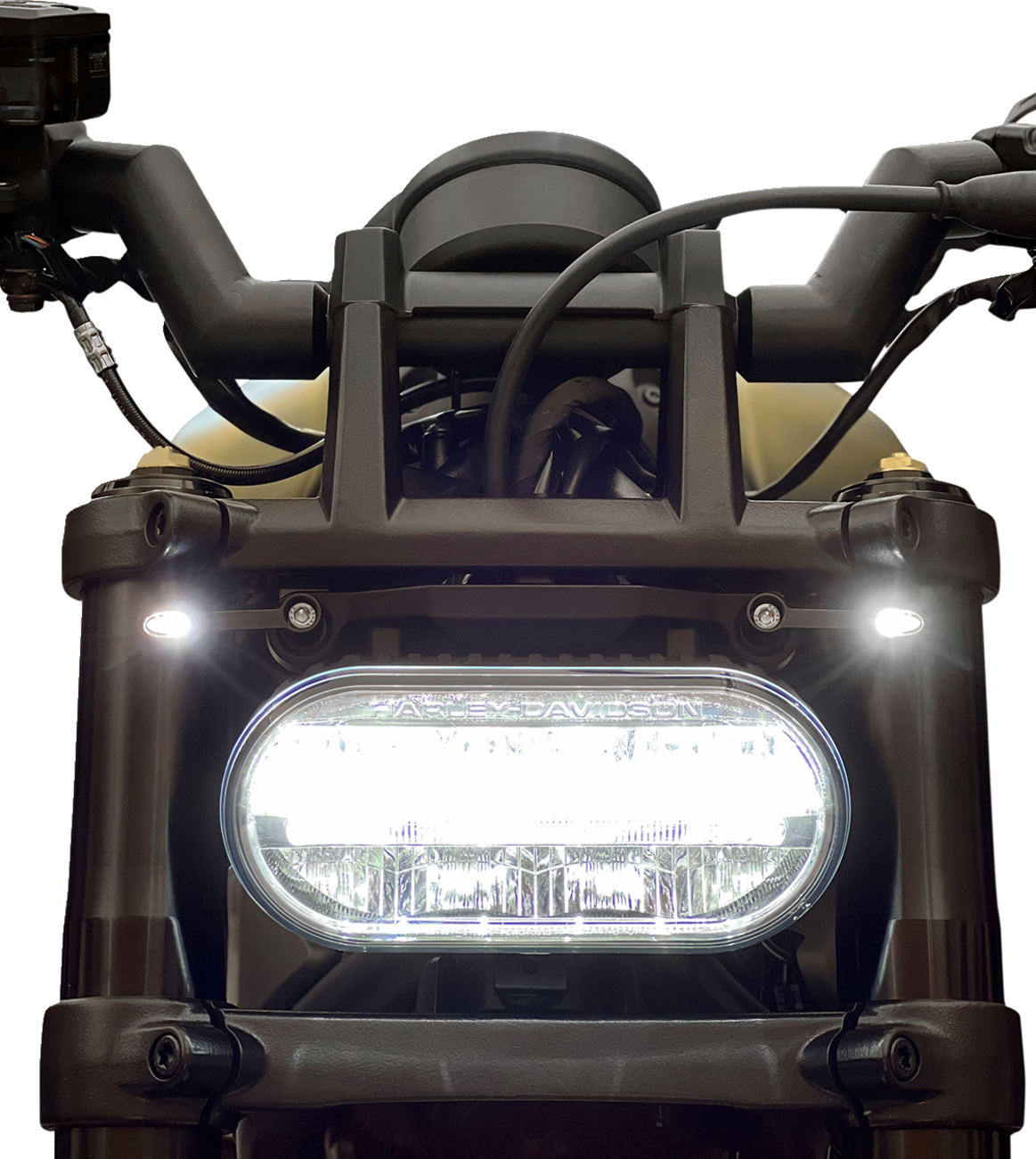 KODLIN USA Elypse 2-1 Turn Signals - Front Turn Signals / Sportster S / Black 2040-2914