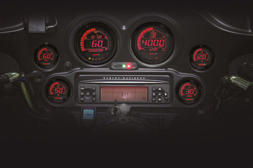 KOSO Digital Harley Gauge Cluster - BA050903