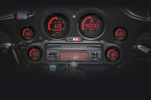 KOSO Digital Harley Gauge Cluster - BA050907