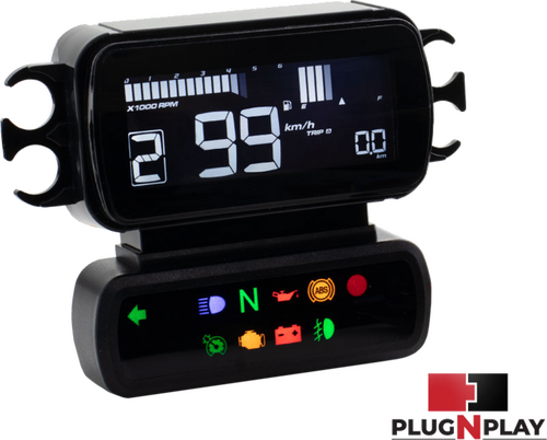 KOSO LCD D2 HUD Gauge - BA080000