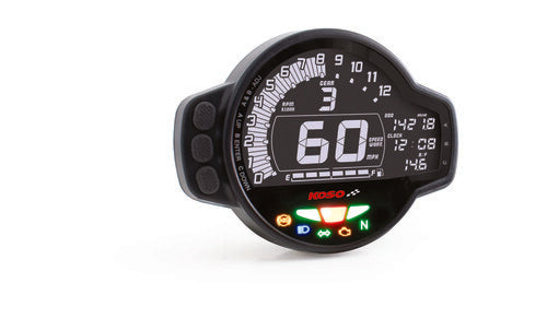 KOSO MS-01 Multifunction Meter - BA078100-GR