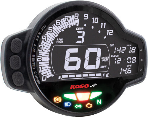 KOSO MS-01 Multifunction Meter - BA078100