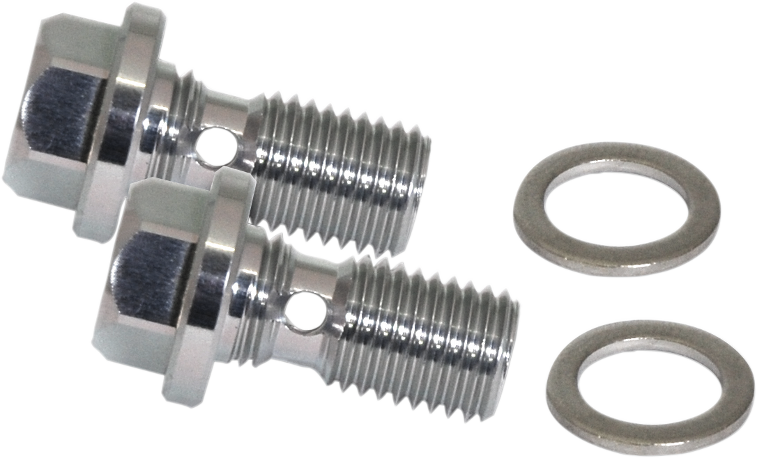 KOSO NORTH AMERICA Banjo Bolt Kit - Big Bore / Grom 0932-0105