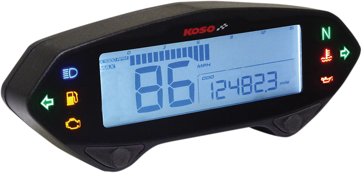 KOSO NORTH AMERICA DB-01RN Multifunction Meter - 2210-0457