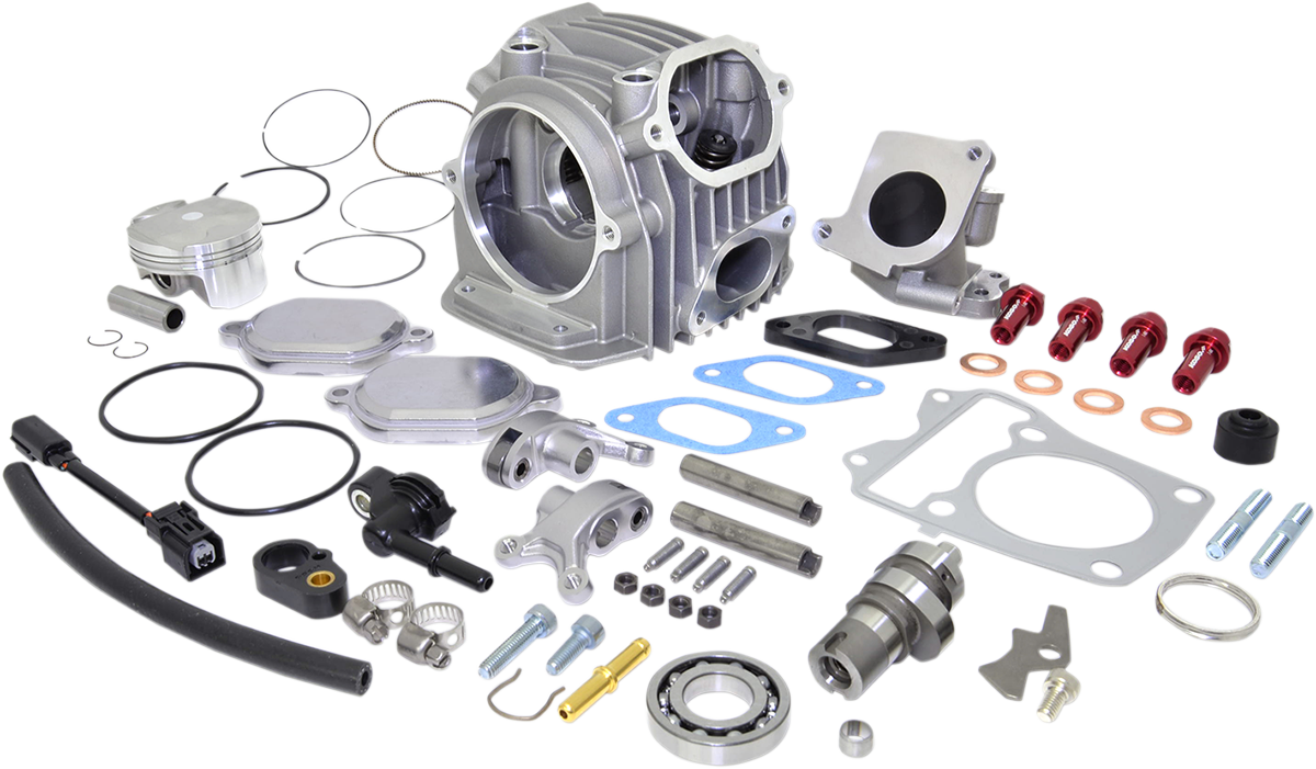 KOSO NORTH AMERICA Four-Valve Head Kit — Big Bore - Four Valve Head Kit / Honda Grom/Monkey 0950-0755