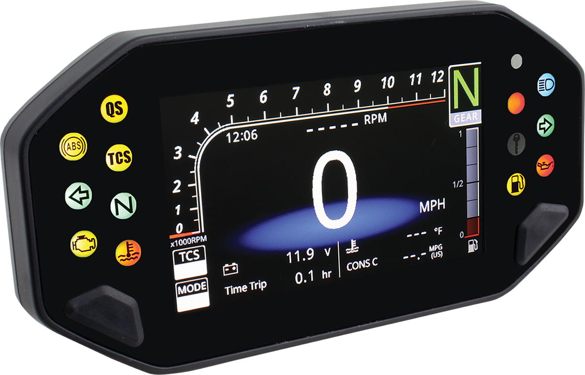 KOSO NORTH AMERICA RX-4 Multifunction Speedometer/Tachometer