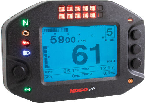 KOSO RS-2 Multifunction Meter - BA073000