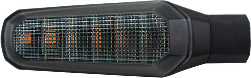 KOSO Z5 LED TURN SIGNALS SMOKE LENS PAIR - HE053001