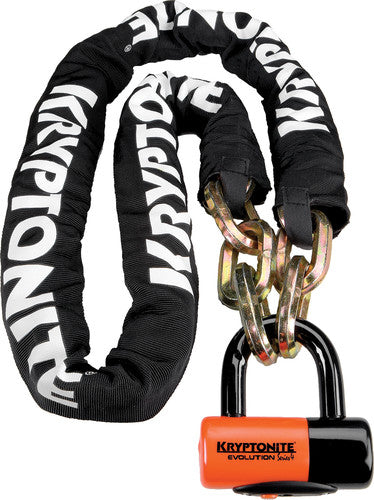 KRYPTONITE New York Chain w/Evolution Series 4 Disc Lock - 999522