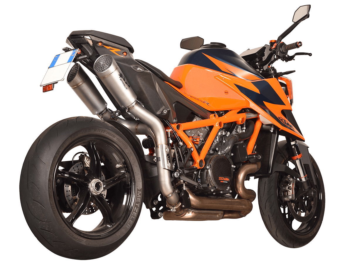 Spark KTM 1390 / 1290 Super Duke R / R Evo "Double Grid-O" Semi-Full Exhaust System (2020-2026)