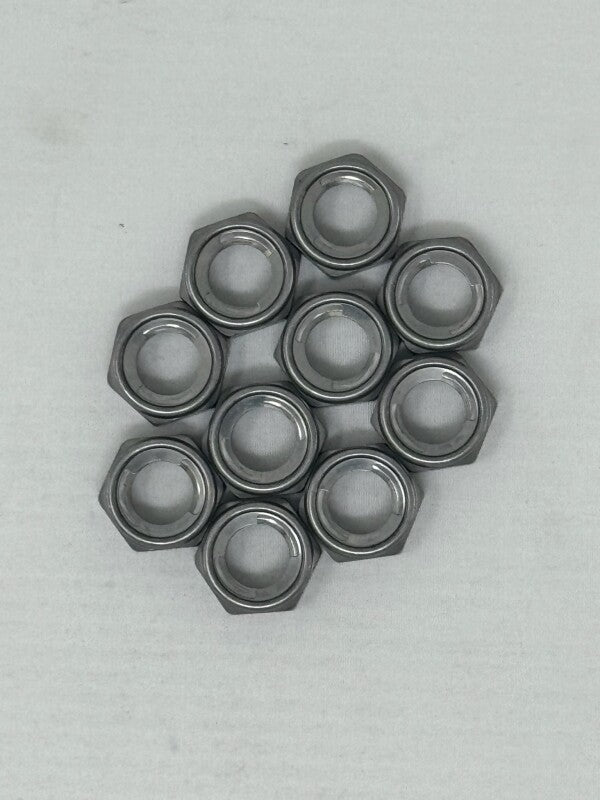KYB Powersports KYB 1991-2023 Yam YZ85-450/F/FX/Kaw KX125-500/KLX450 R/ Honda/ Suzuki Lock Nut 12 mm. - 10 Pack - 120181200410