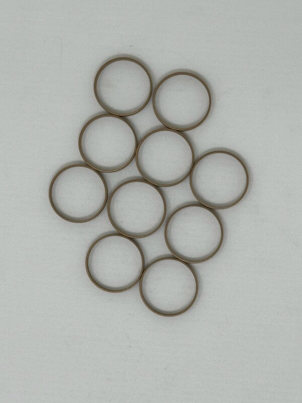 KYB Powersports KYB 1998-2017 Honda/ Kawasaki/ Suzuki/ Yamaha Front Fork Piston Ring Rebound - 10 Pack - 110610000410