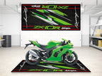 MPM Motorcycle Mat for Kawasaki ZX-10R - MM7250