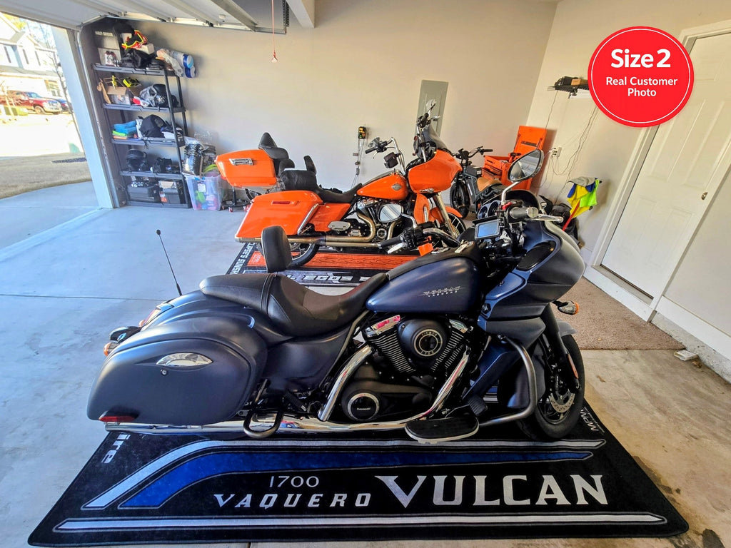 MPM Motorcycle Mat for Kawasaki Vulcan 1700 Vaquero - MM7429