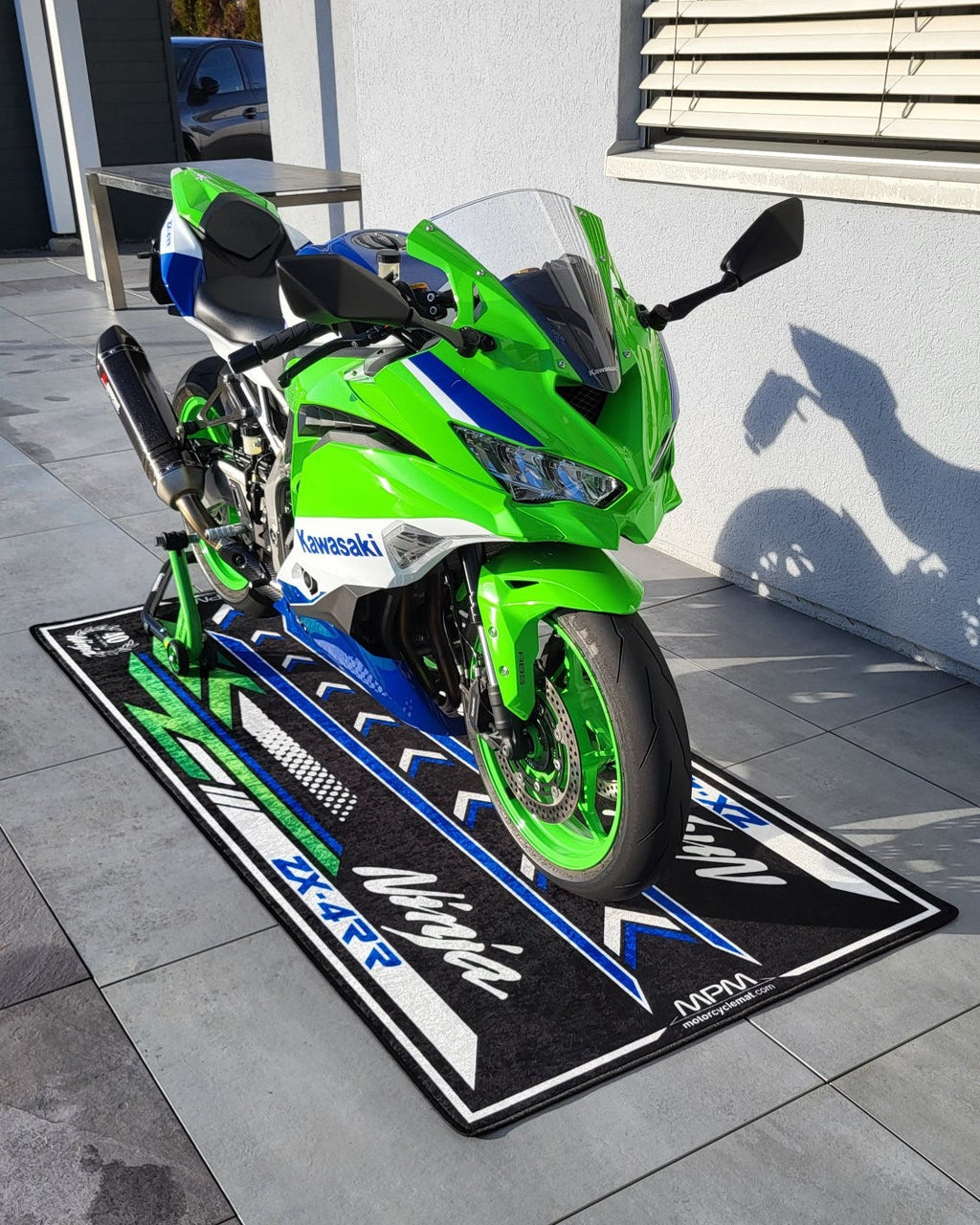 MPM Motorcycle Mat for Kawasaki Ninja ZX-4RR 40th Anniversary - MM7394