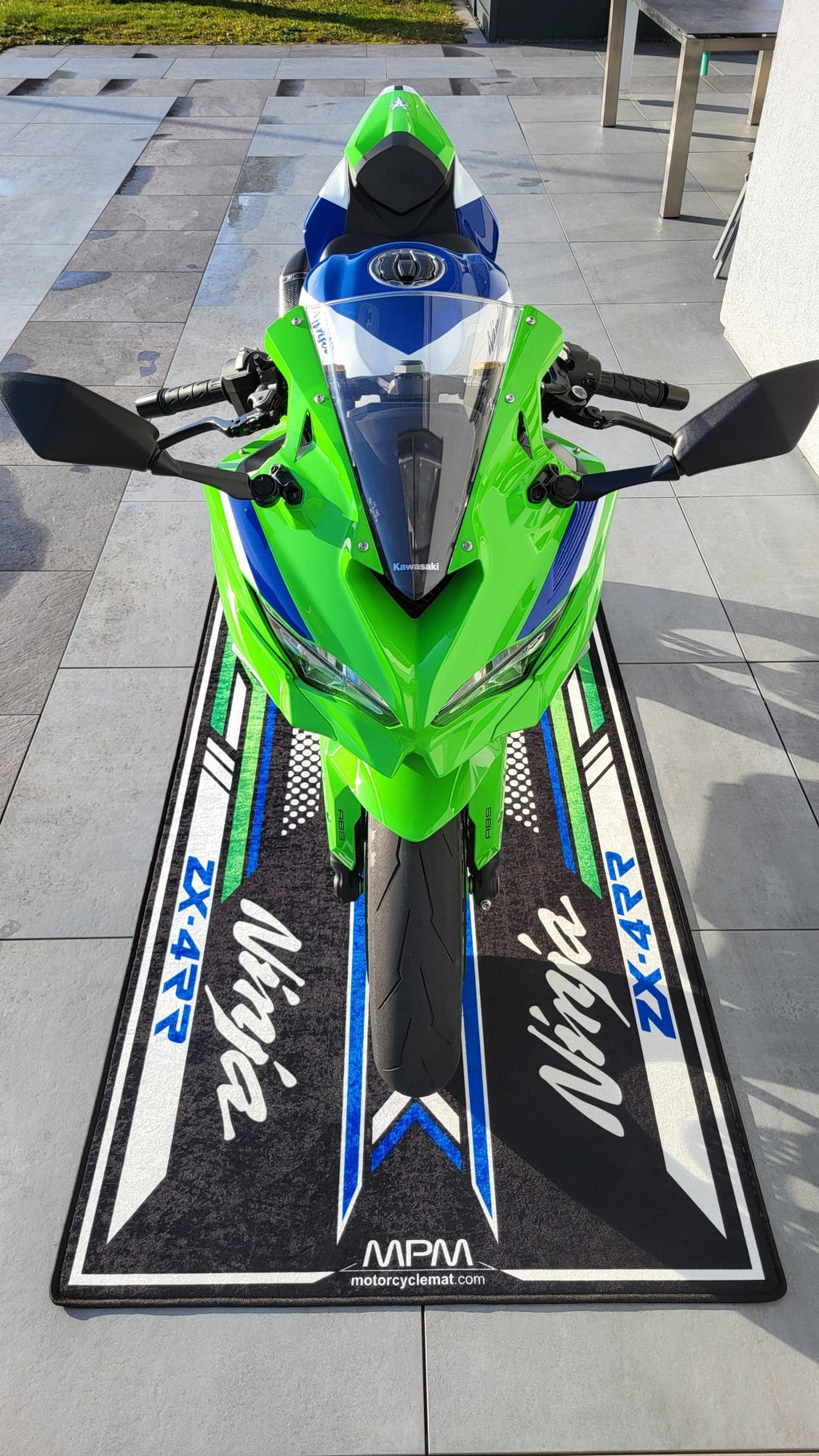 MPM Motorcycle Mat for Kawasaki Ninja ZX-4RR 40th Anniversary - MM7394
