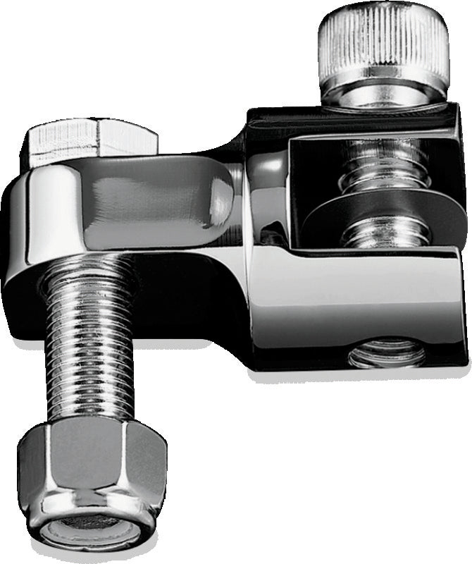 Kuryakyn 1-1/4in Stirrup Heel Rest Extenders Chrome - 8043