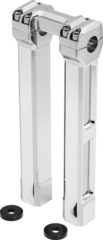 Kuryakyn 12inch Billet Handlebar Risers Chrome - 6130