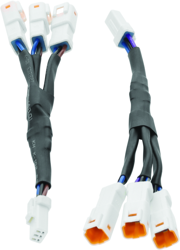 Kuryakyn 3-Pin Y-Connectors For Tracer Lights (Pair) - 2929