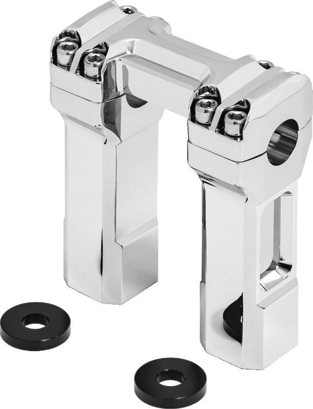 Kuryakyn 5inch Billet Handlebar Risers Chrome - 6133