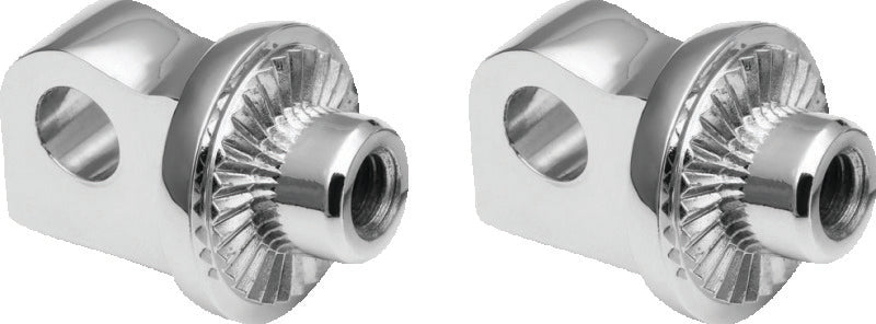 Kuryakyn Adj Stop Splined Peg Adapter Chrome - 6774