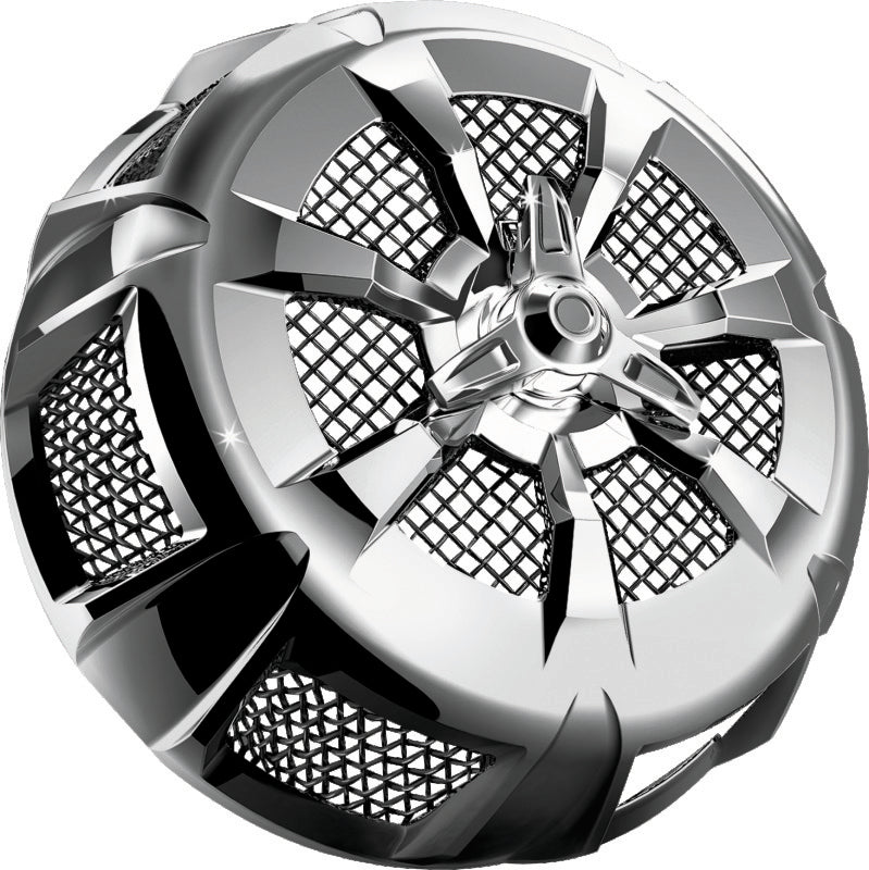 Kuryakyn Alley Cat Air Cleaner Cover Screamin Eagle Stage 1 Kits Chrome - 9439