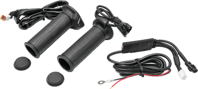 Kuryakyn Apollo Heated Grips 7/8in With Thumb Throttle - 6478