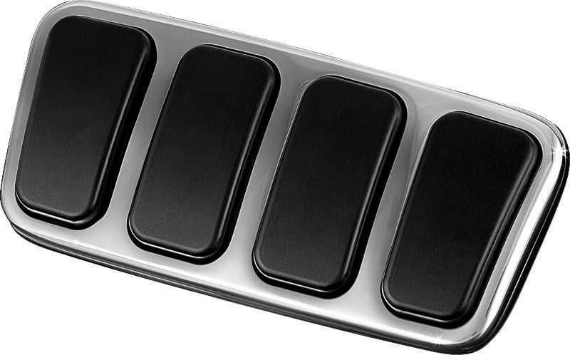 Kuryakyn Brake Pedal Pad For Honda Chrome - 8849
