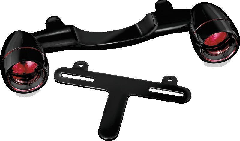 Kuryakyn Bullet Light Rear Turn Signal Bar Gloss Black - 5405