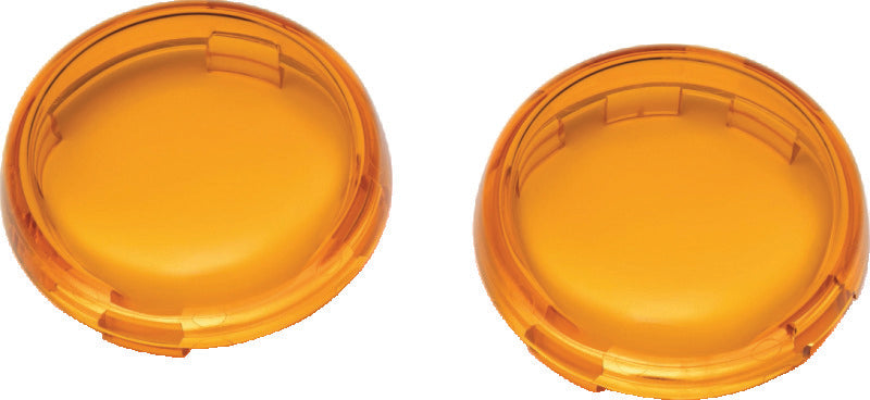 Kuryakyn Bullet Style Lens For Harley-Davidson Amber - 2877