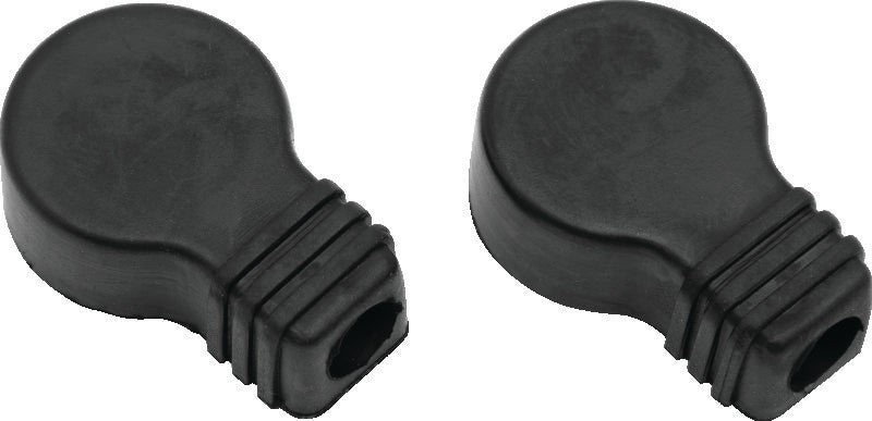 Kuryakyn Crankcase Breather Replacement Rubber Boots (Pair) - 9900