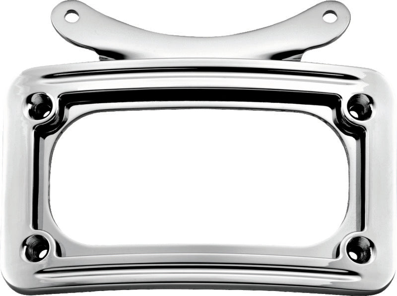 Kuryakyn Curved License Plate Frame Chrome - 3162