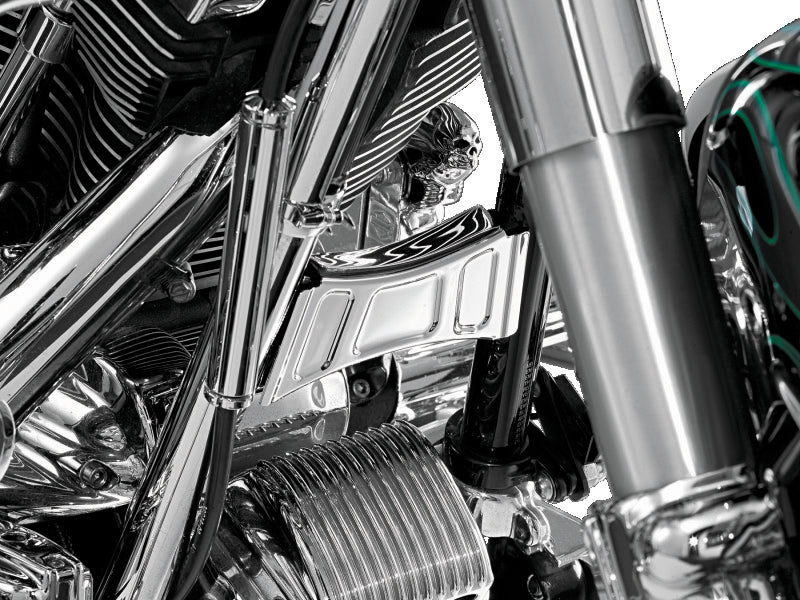 Kuryakyn Downtube Cross Brace Cover 1999-2013 Touring Chrome - 7774