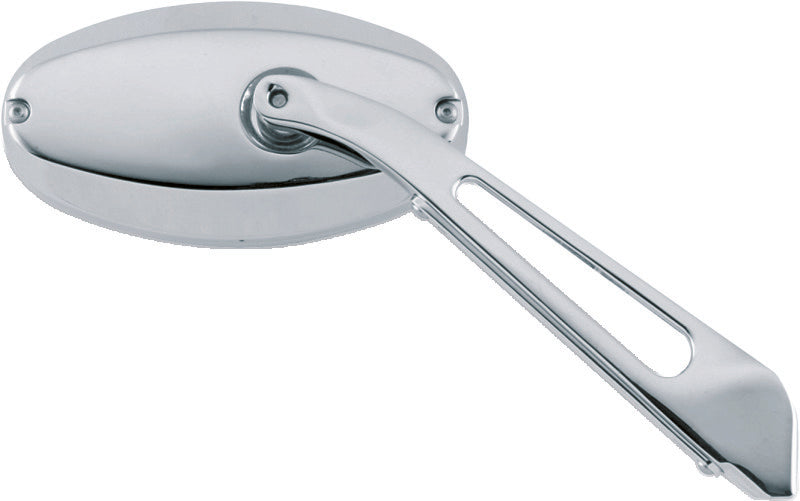 Kuryakyn Ellipse Mirror Flat Glass Chrome - 1437