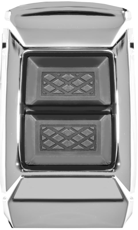 Kuryakyn Enygma Brake Pedal Pad FL Touring Models - Chrome - 10045-1