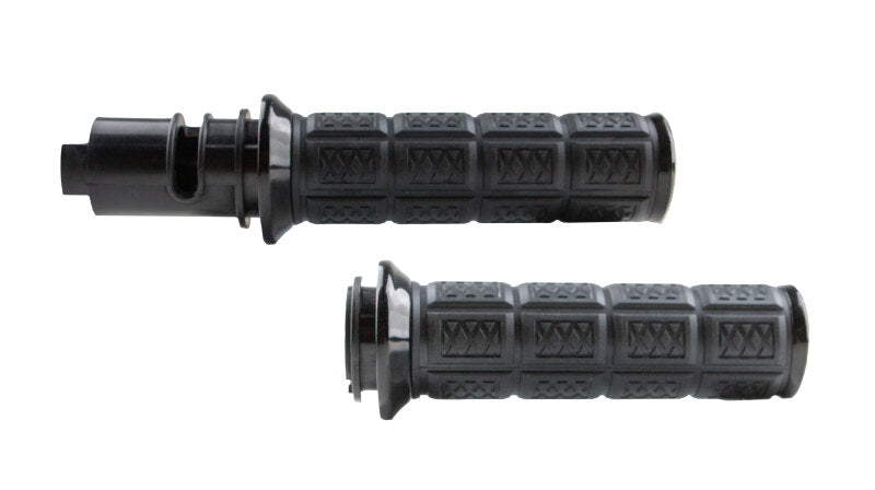 Kuryakyn Enygma Grips 24 and Up Touring 25 and Up Softails Throttle-By-Wire Black - 10142-2