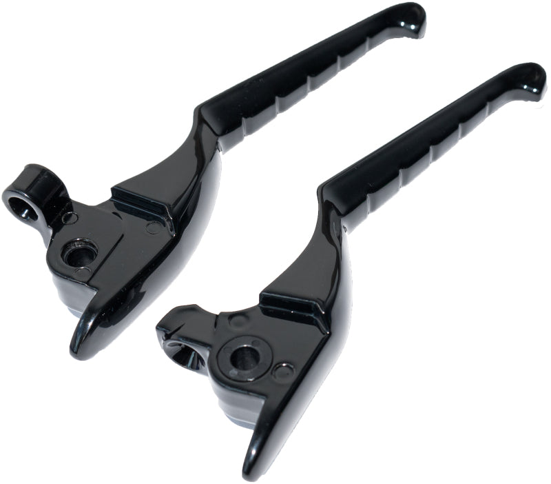 Kuryakyn Enygma Levers 2017-2020 HD Touring Gloss Black - 10058-2