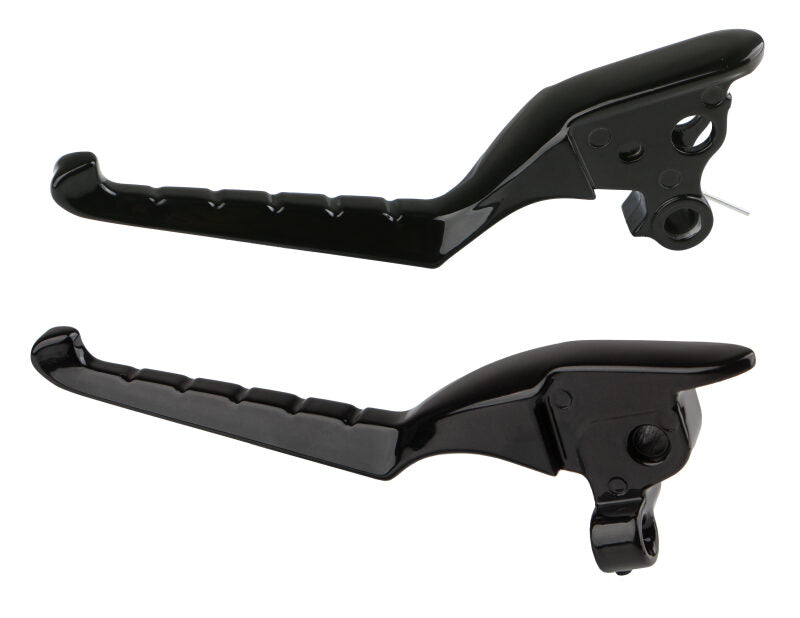 Kuryakyn Enygma Levers 2021-2023 and select 2024-2025 Touring Gloss Black - 10182-2