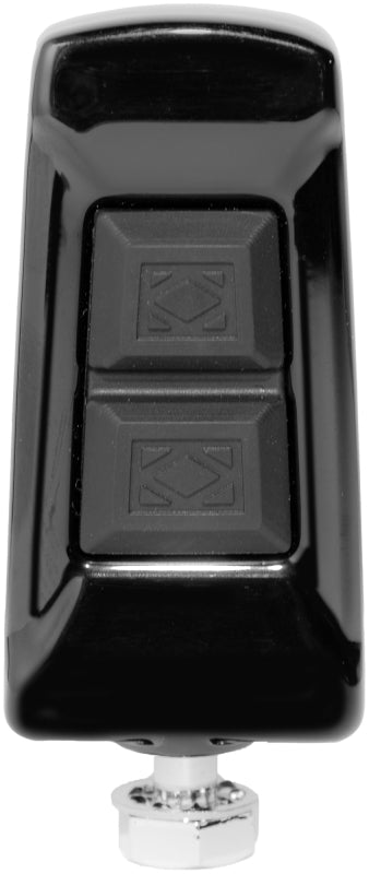 Kuryakyn Enygma Shift Peg - Gloss Black - 10049-2