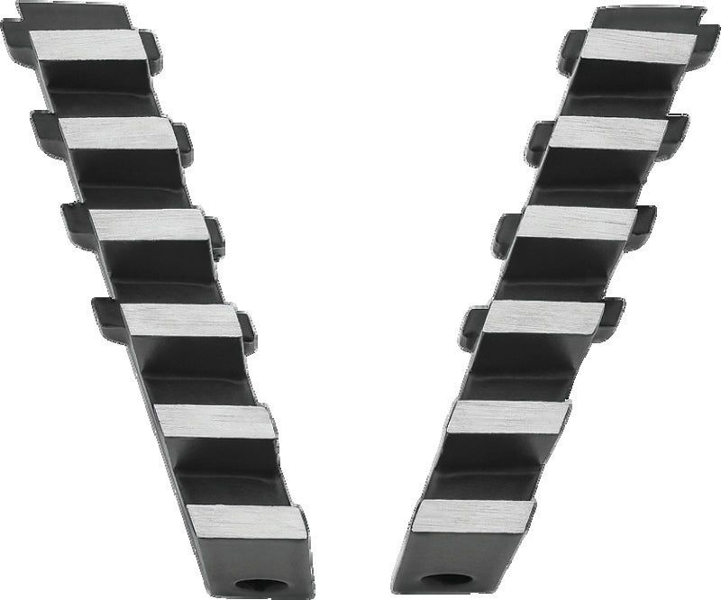 Kuryakyn Exhaust Port Fillers For Indian Black & Raw - 7187