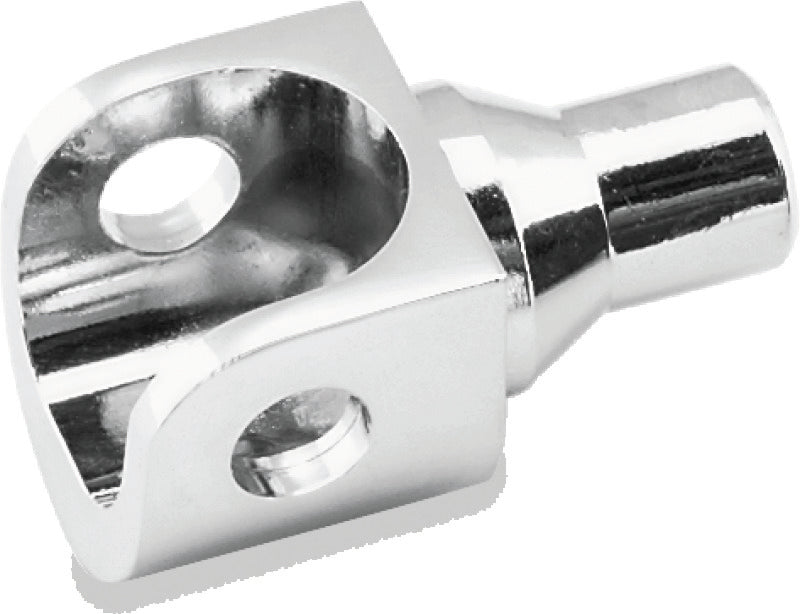 Kuryakyn Female Peg Adapter For 5/8in Square Mounts Chrome (Pair) - 8007