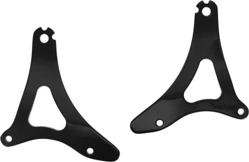 Kuryakyn Fixed Mounts Multi-Purpose Driver & Passenger Backrest 14 and Up Touring Models Black - 7087