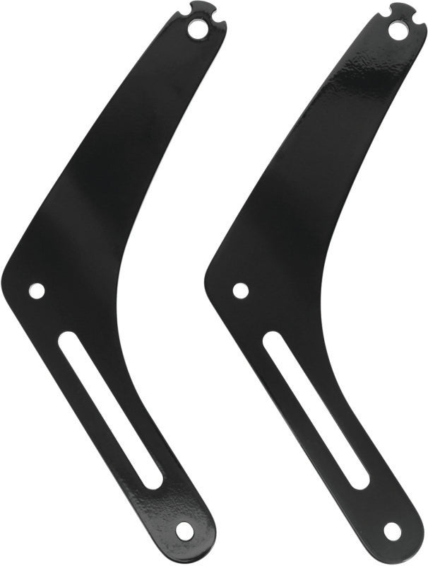Kuryakyn Fixed Mounts Multi-Purpose Driver & Passenger Backrest 18-Up Softail Black - 7086