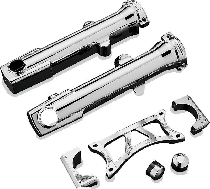 Kuryakyn Fork Skins For 04-Up XL Chrome - 7202
