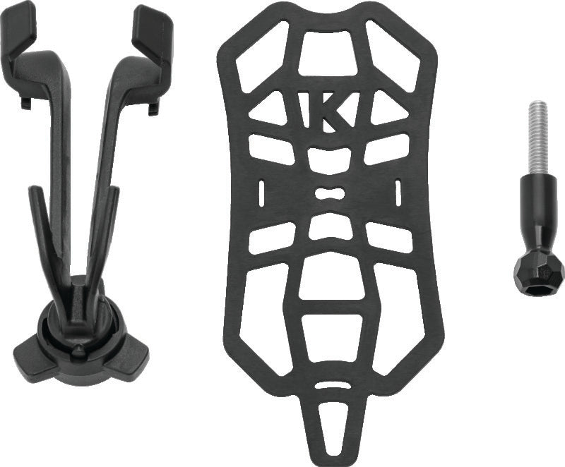 Kuryakyn Free-Flex Device Holder Perch Screw Mount Black - 6437