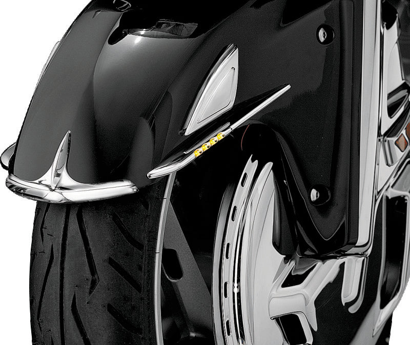 Kuryakyn Front Fender Tip 2001-2017 Honda GL1800 Chrome - 7321