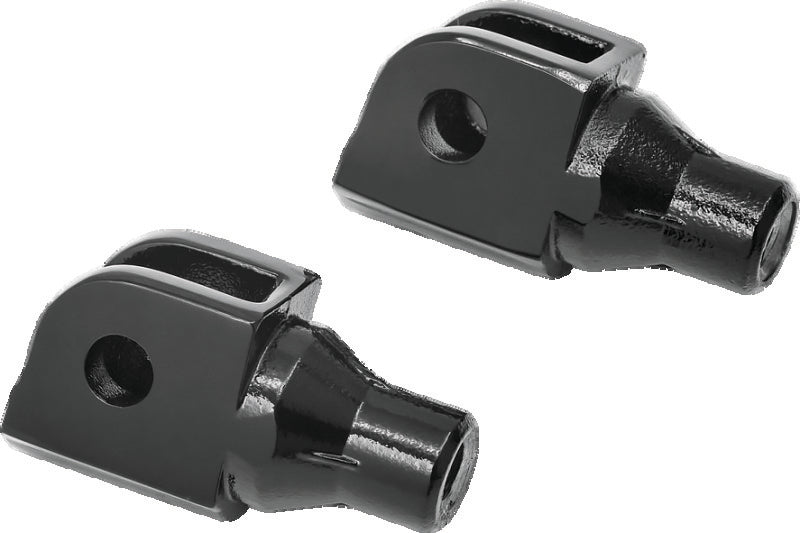 Kuryakyn Front Tapered Peg Adapter Gloss Black - 8868