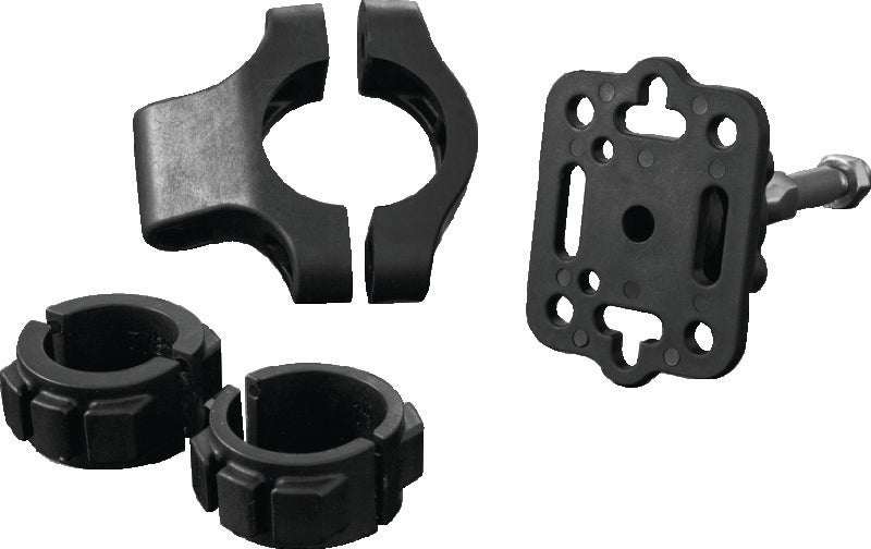 Kuryakyn Handlebar Accessory Mount Standard 7/8 to 1-1/4in Bar Black - 1671